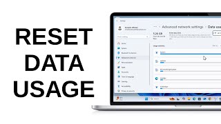 How to Reset Data Usage in Windows 11 screenshot 5