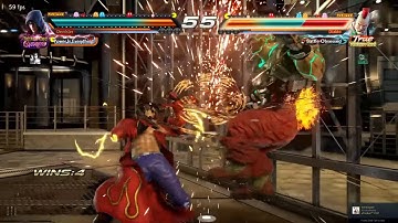 Break both walls before Jin launch you!