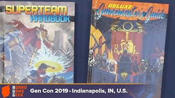 Mutants and Masterminds game overview at Gen Con 2019