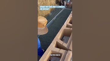 How To Build A Block Retaining Wall | Block Building Tips| Block Building Tutorial | #blockwall 💯🧱