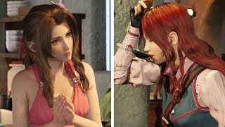 Aerith & Cissnei cook together for Cloud  Final Fantasy 7 Rebirth