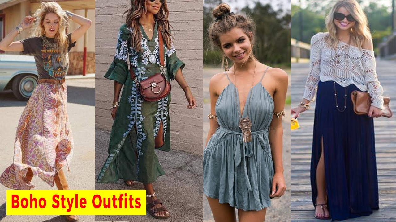 Stylish Spring Boho Outfits, Boho Outfit Ideas