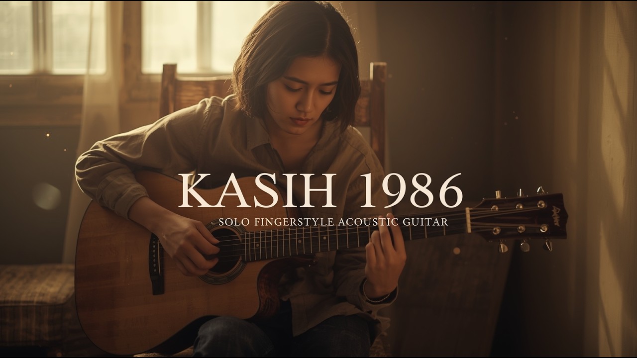 KASIH (1986) | Solo Fingerstyle Acoustic Guitar – Penuh Rasa & Nostalgia