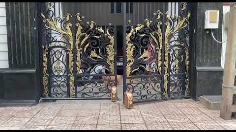 HOẠT ĐỘNG THỰC TẾ BỘ THIẾT BỊ MỞ CỔNG TỰ ĐỘNG BẰNG MOTOR ĐIỆN AD-502