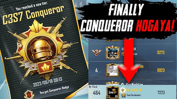 FINALLY REACHED CONQUEROR 🔥 - C3S7 SQUAD CONQUEROR
