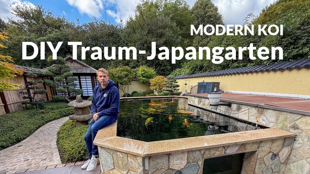Jens 20.000l Koiteich im Japangarten | Modern Koi Blog #8011