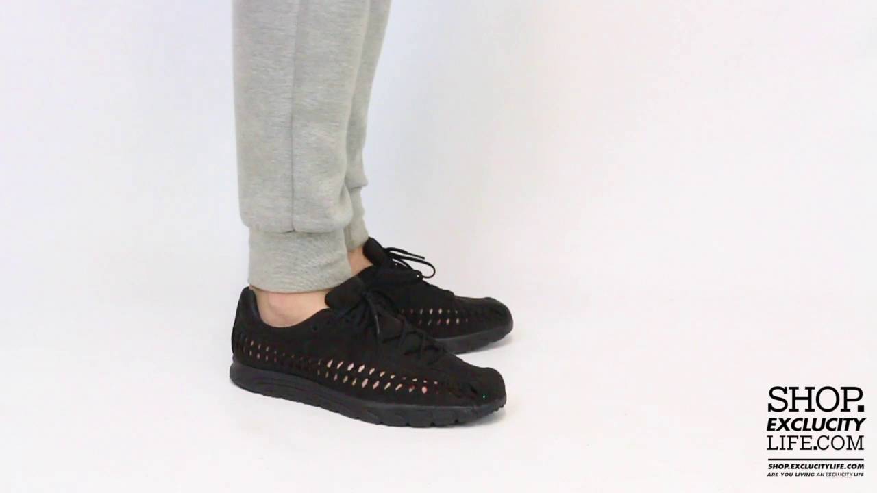 nike mayfly woven black