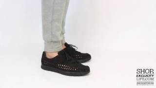 nike mayfly woven triple black