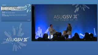 2019 ASU GSV Summit: Fireside Chat with Donna Hicks, Author of Leading with Dignity