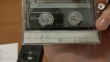 made minecraft music disc cassette