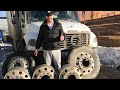 Ставим литые диски на Freightliner ! или лучше колпаки ???