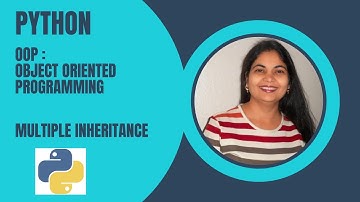Python Object Oriented Programming Multiple Inheritance with Swarnalata Patel