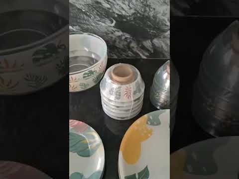 Dinner set glassware