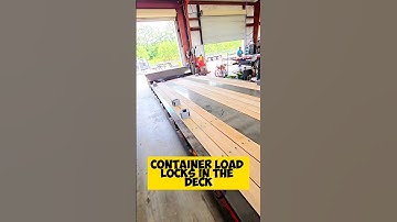 Kun je containerladingsvergrendelingen toevoegen aan een dieplader? #vrachtwagen #zwaartransport ...