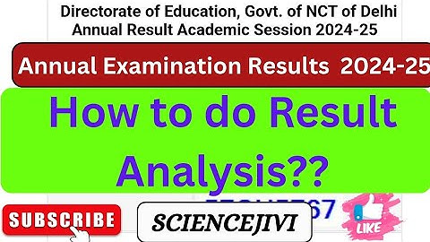 DOE Result Analysis||How to Do Result Analysis of 6,7,8,9,11th Result |DOE result 2024-25