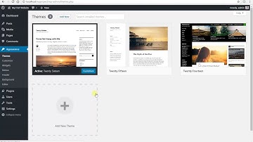 wordpress installation version 4.6.1 on Xampp Server