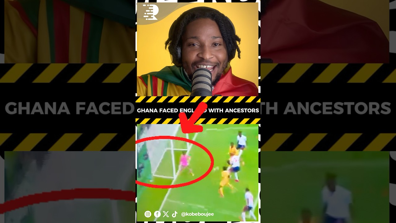 GHANA FACED ENGLAND WITH OUR ANCESTORS 🇬🇭 SPENCE REFUSED TO SHAKE PARTEY 😳