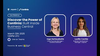📍 Omnibus - Discover the Power of @ContiniaSoftware: Built Inside MS DYN 365 Business Central.