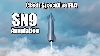 [Annulation FAA 2] LANCEMENT STARSHIP SN9 DE SPACEX (bond de 10 km et atterrissage)