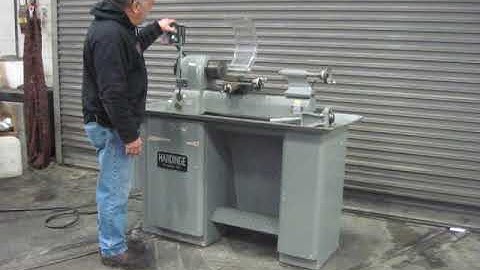 Hardinge First Operation Lathe, Model DV -59, Michael fine Machinery