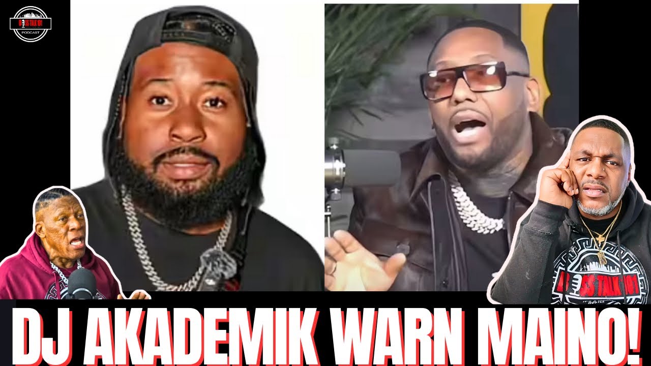 DJ Akademiks Respond To Maino Slaming His Podcast Skills! - YouTube