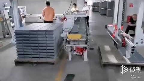 Starsplas |  Operation of floor pallet stacking machine