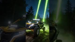 Dreamizer Whipless Led Whip Lights Spot Beam Pod with Turn Signal Light RGBW Whip Lights