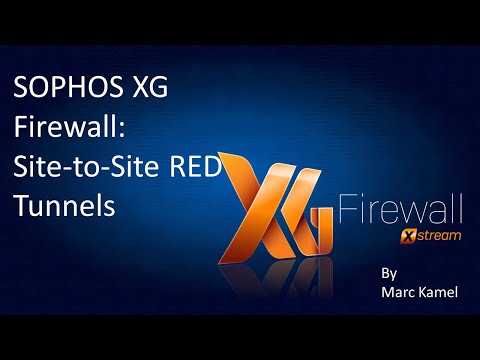 Sophos XG Firewall: How to configure site-to-site RED tunnels