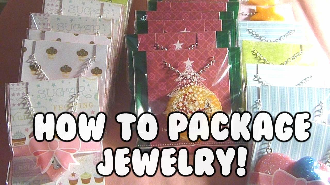 HOW TO - Package Jewelry Necklaces 