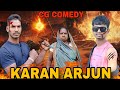    cg comedy new karan arjun cg 