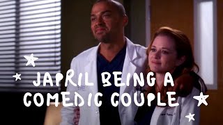 Japril being a comedic couple for 3 minutes straight