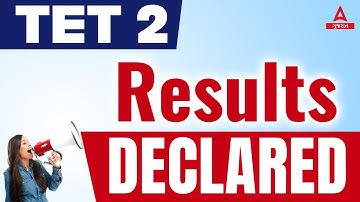 TET 2 Result 2023 | TET 2  Result 2023 Kaise Dekhe | TET 2 Cut Off 2023