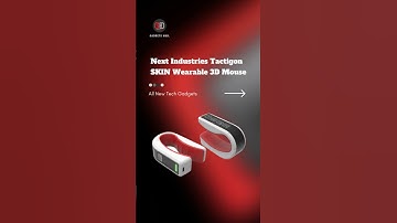 Next Industries Tactigon SKIN Wearable 3D Mouse #mouse #wearabledevices #gadgets #coolgadgets