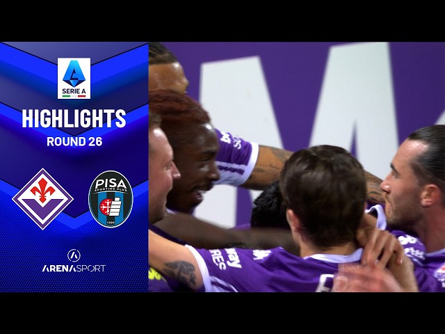 Fiorentina - Pisa 1:0 | SERIE A (26. kolo) | 23. februar