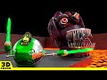 Pacman & Chain Chomp VS GIANT ROBOT GHOST | FINAL DUEL!!!