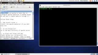 Installing and configuring Apache webserver in CentOS (RedHat based OS)