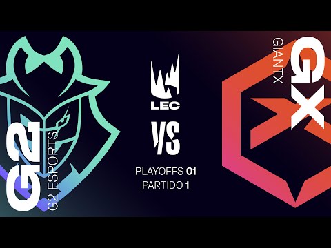 G2 VS GX MAPA 1 - PLAYOFFS 1 - LEC - INVIERNO 2025 - LEAGUE OF LEGENDS