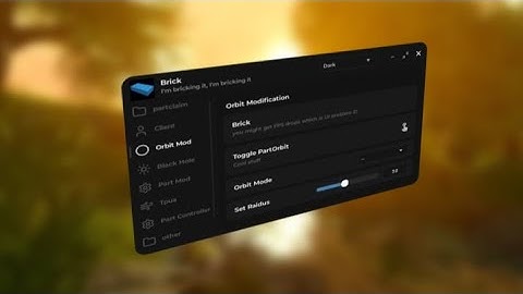 Brick NEW UNANCHORED ABUSER | Roblox exploit