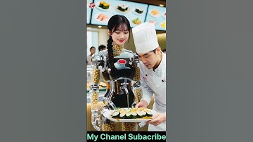 Rich Soy Sauce Dispenser Robot #futuristic #robot #technology #humanoid #soysauce #sushi #AI