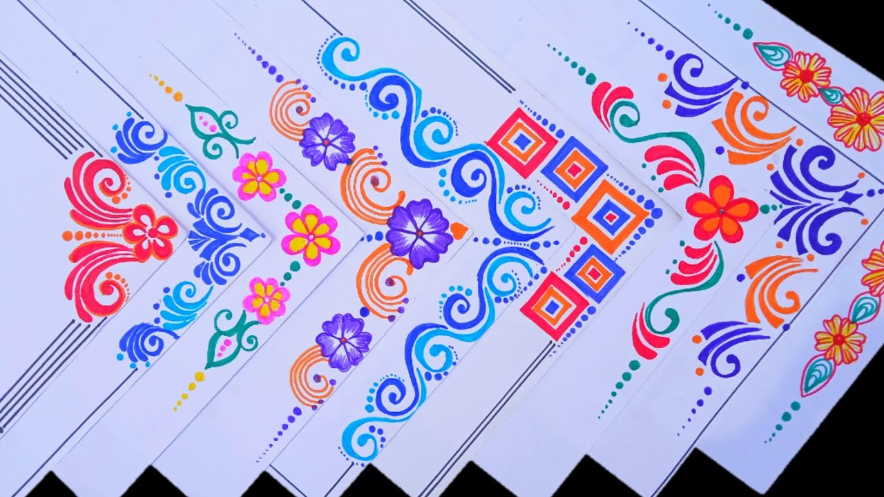 border designs for assignment sheets