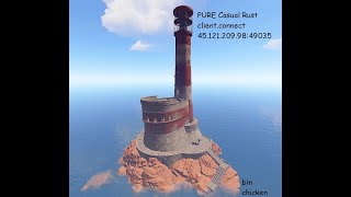I made My Own Safe Zone In RUST