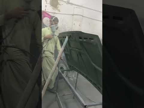 Suzuki khyber Bonet Paintwork – PAT✨❤️ #shortsvideo #suzuki #mechanic #restoration #automechanic