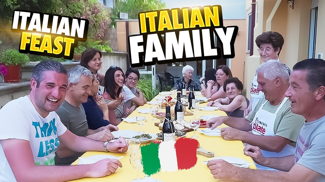 ITALIAN FOOD FEAST with my Family, Pescara & Chieti - ITALY UNEXPLORED ABRUZZO | Vincenzo