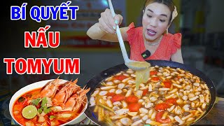 Ty Thy chia sẻ bí quyết nấu Tomyum chuẩn vị Thái Lan - Ty Thy Vlog Gỏi đu đủ