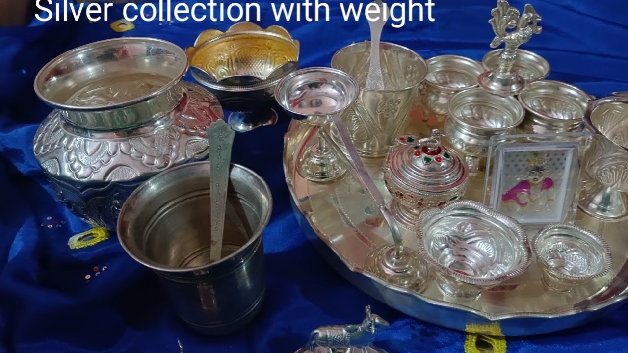 My silver collection with weight Part _1