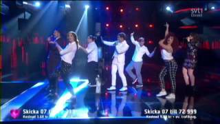 Eric Saade-Sting (Melodifestivalen 2015 HD)