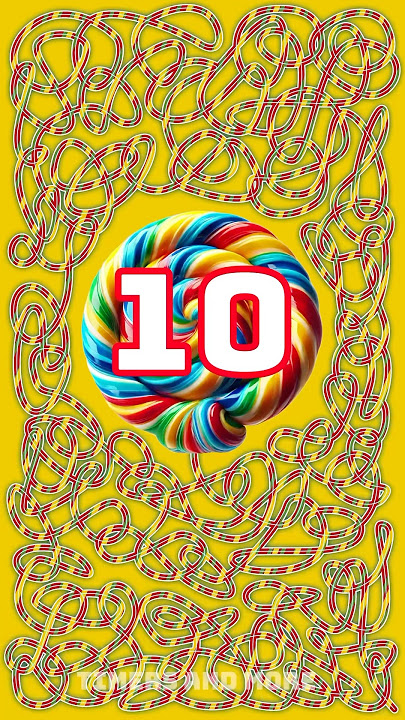 10 Second Countdown Timer | Lollipop Timer Bomb 🍭💣