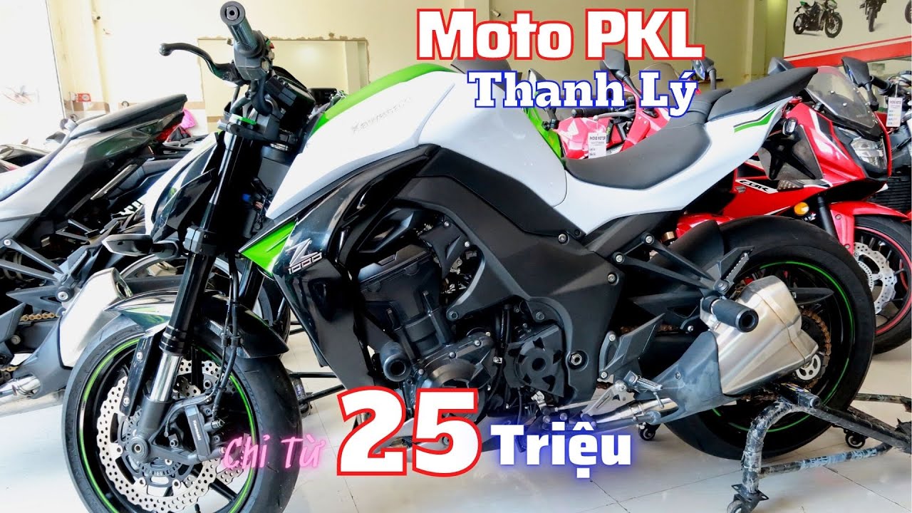 Mình cần thanh lý 3 xe PKL sport BMW 1100 Yamaha R25 Kawasaki KLX250   chodocucom