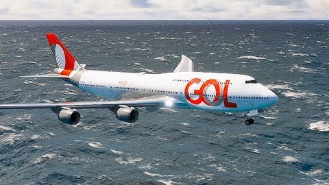 dangerous landing of planes over the sea Eps.00859