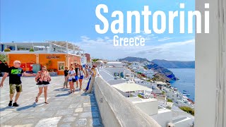 Santorini, Greece 🇬🇷 - 2021 - 4K-HDR Walking Tour (▶132min)